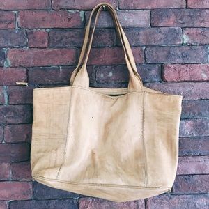 Leather Tote Bag